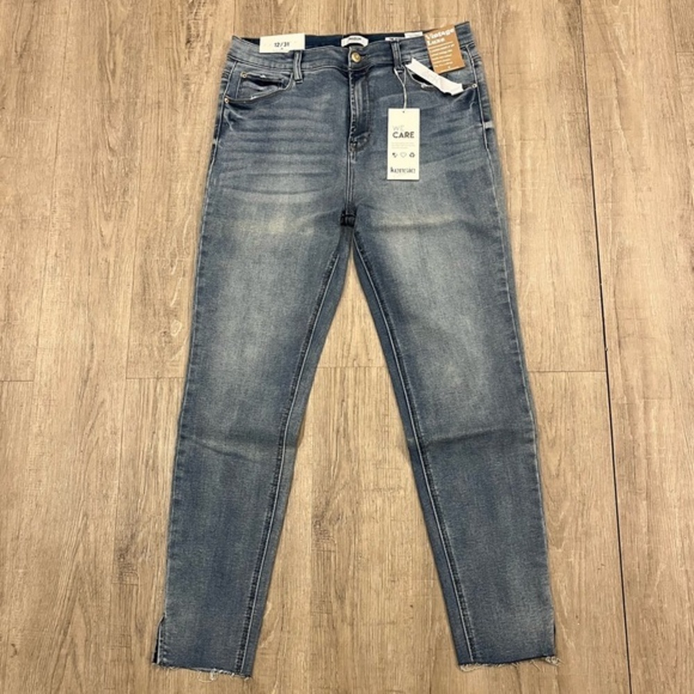 NWT Kensie Ultimate High Rise Skinny Blue Jeans 12 / 31
